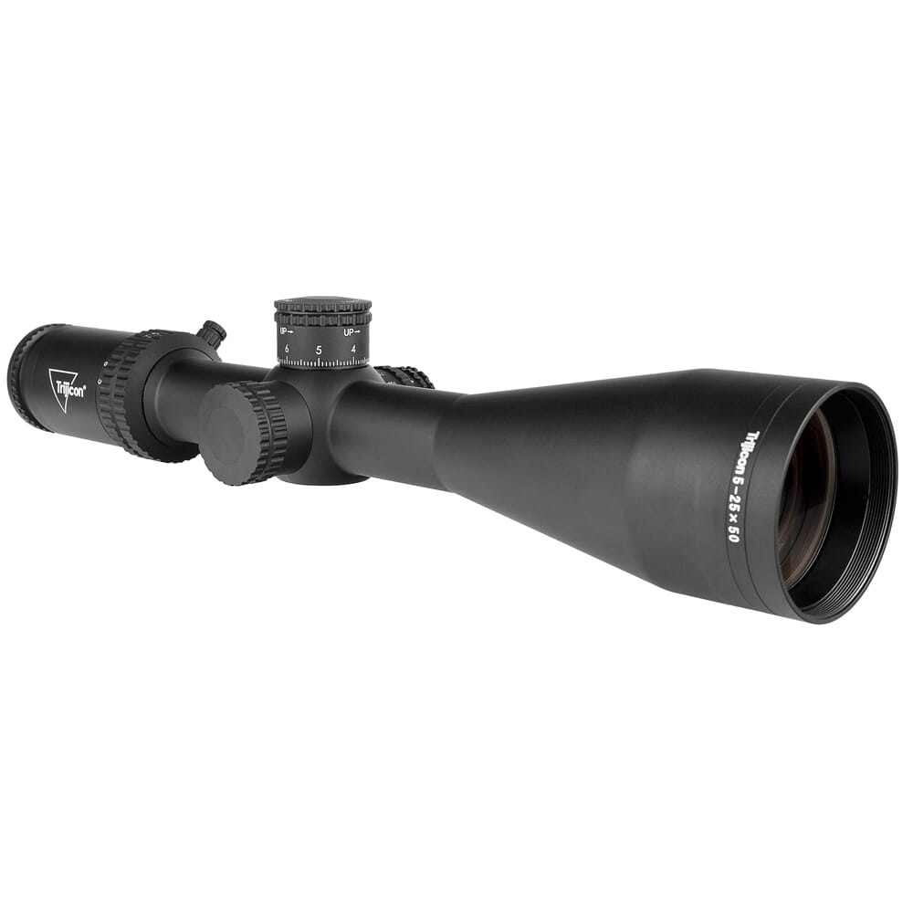 Trijicon Tenmile 5-25x50 SFP w/ Red MRAD Center Dot, 30mm, Matte Black Riflescope 3000011