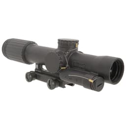 Trijicon VCOG 1-8x28 Red MRAD Crosshair Dot Reticle Scope 6 w/ Thumbscrew Mount VC18-C-2400003 USED as new but broken battery cap lanyard