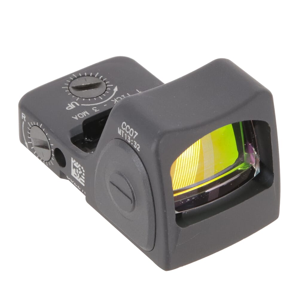 Trijicon Rmrcc Sight Adjustable Led 6.5 Moa Red Dot Cc07-c-3100002 Used 