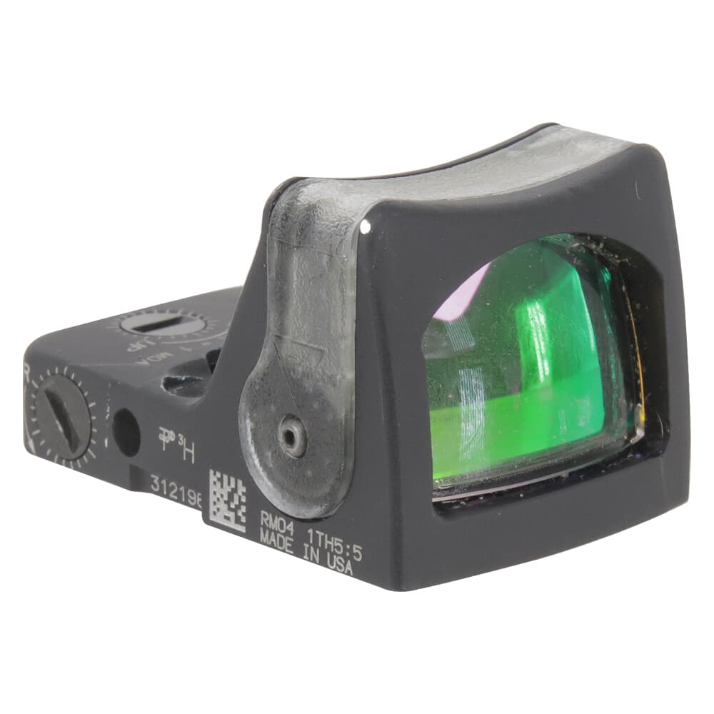 Trijicon USED RM04 RMR Dual Illuminated Sight 7 MOA Amber Dot Reflex Sight RM04-700021 - Excellent Cond, Few Minor Scratches on Metal UA2439