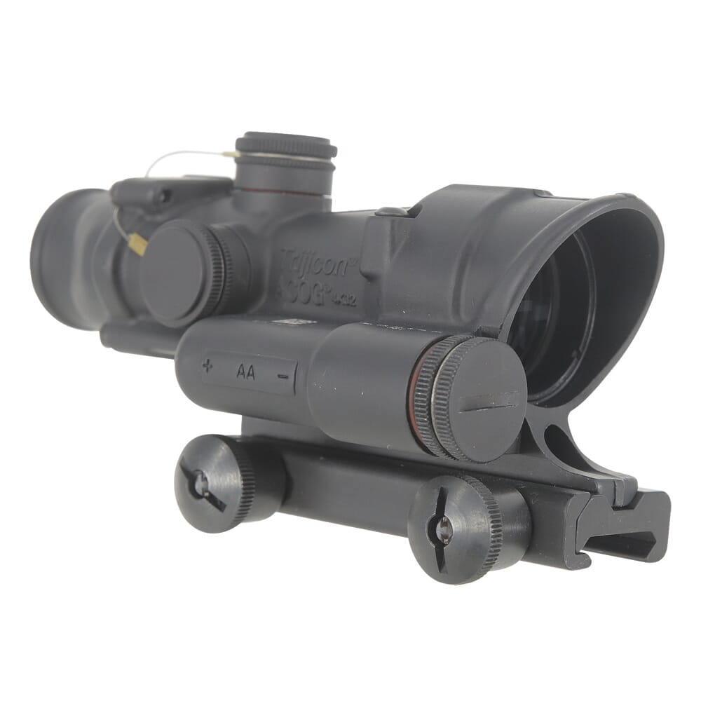 Trijicon USED ACOG 4x32 LED Battery Illuminated Green Crosshair .300 ...