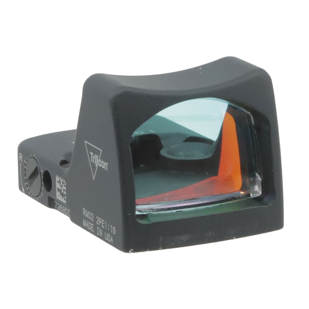 Trijicon USED RMR Type 2 Red 6.5 MOA Dot Sight RM02-C-700607 - Light Mount Marks UA2976 UA2976