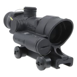 Trijicon USED ACOG 4x32 Red Chevron .223/5.56 BDC LED Riflescope w/TA51 Thumbscrew Mount TA02-D-100393 Demo, Slight Scratches On Battery Cap UA3003