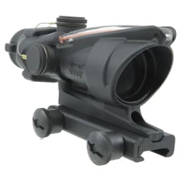 Trijicon USED TA31A ACOG 4x32 Dual Illum Red Triangle 223 Ballistic Reticle Demo In Excellent Condition With A Picatinny Rail Adaptor UA4019