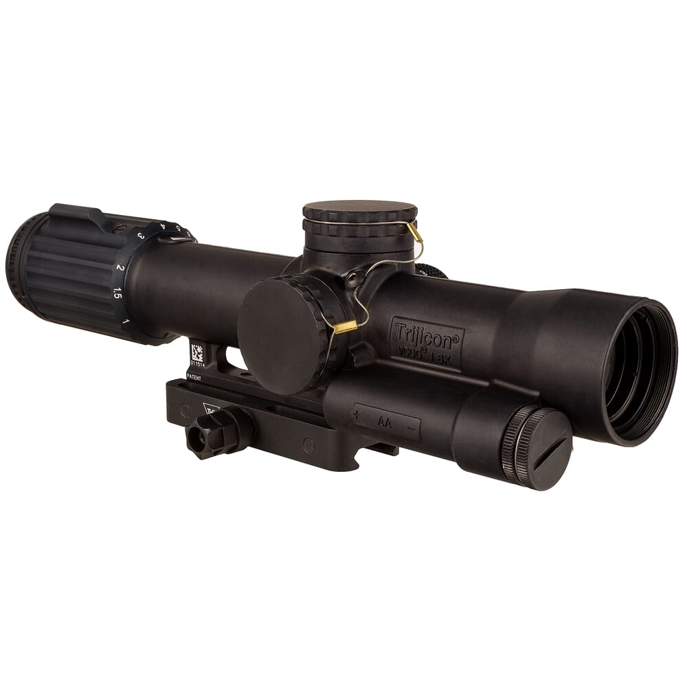 Trijicon VCOG 1-8x28 Red MRAD Crosshair Dot Riflescope w/Q-LOC Mount VC18-C-2400014