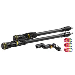 Trophy Ridge Hitman Combo 10" & 12" Black Stabilizer AS191210