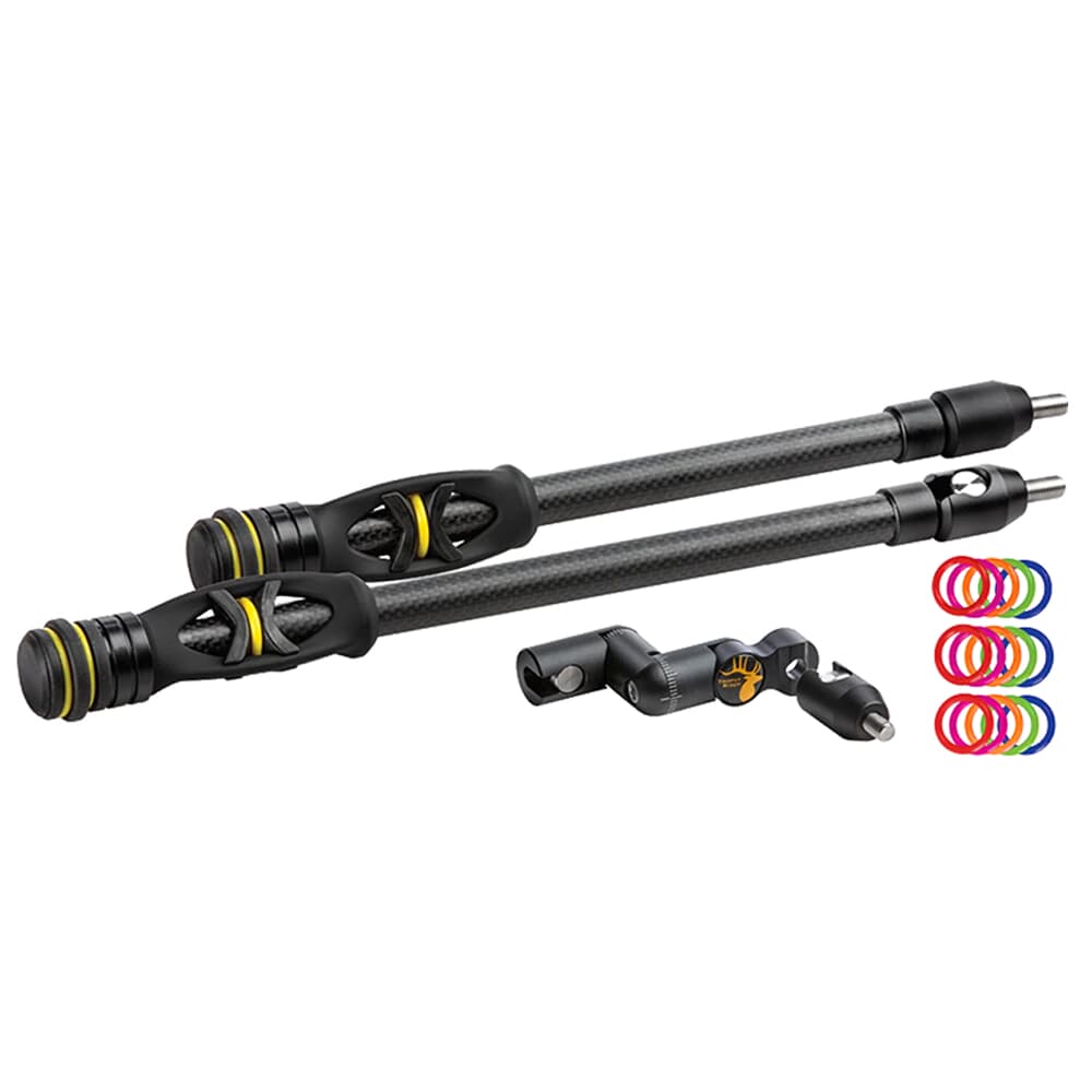 Trophy Ridge Hitman Combo 10&quot; &amp; 12&quot; Black Stabilizer AS191210