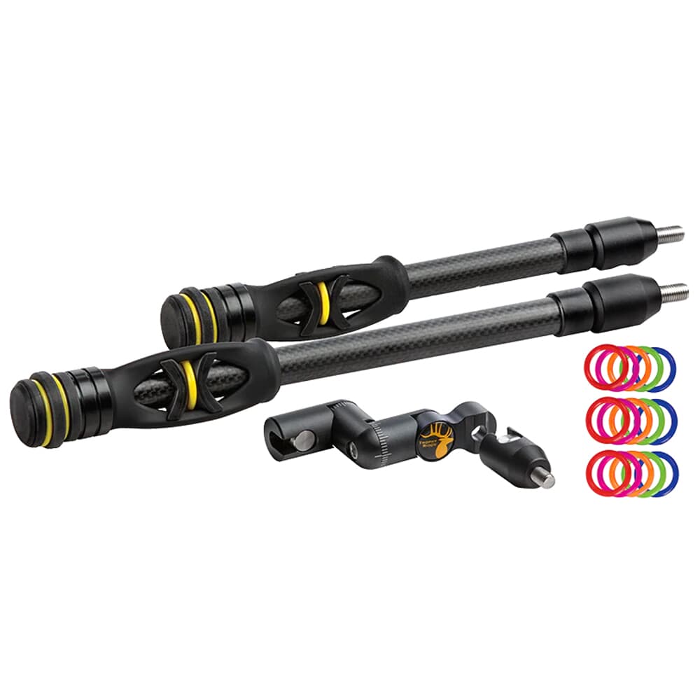 Trophy Ridge Hitman Combo 8&quot; &amp; 10&quot; Black Stabilizer AS1918
