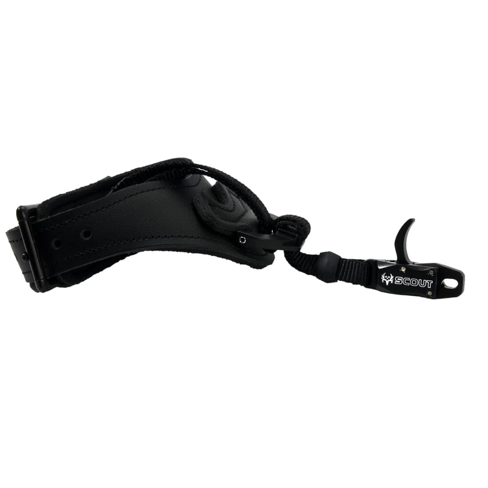 T.R.U. Ball Archery Bone Collector Scout Buckle Black Junior Release BCSB-BK-JR