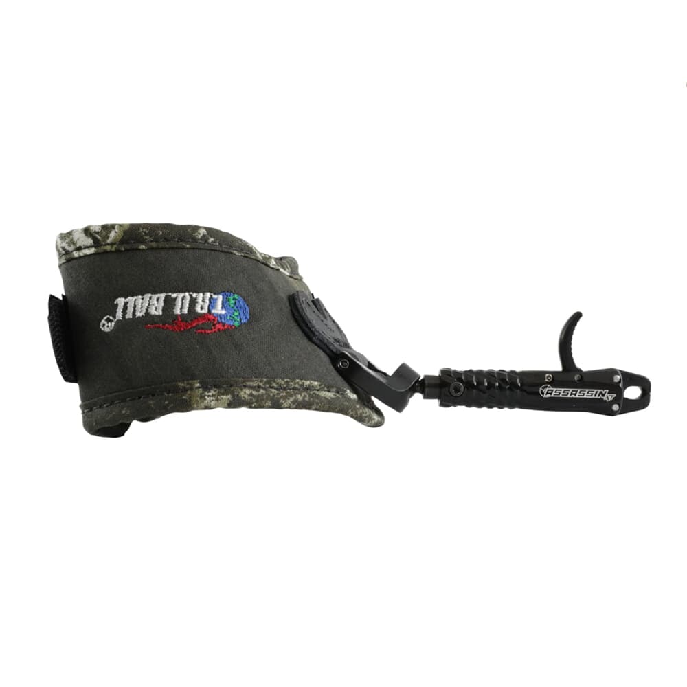 T.R.U. Ball Archery Assassin XT Velcro Black XLarge Release TAXV-BK-XL