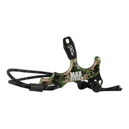T.R.U. Ball Archery Max Pro Plus 4 Finger Thumb Release w/Lanyard Camo Release TMPP-CA