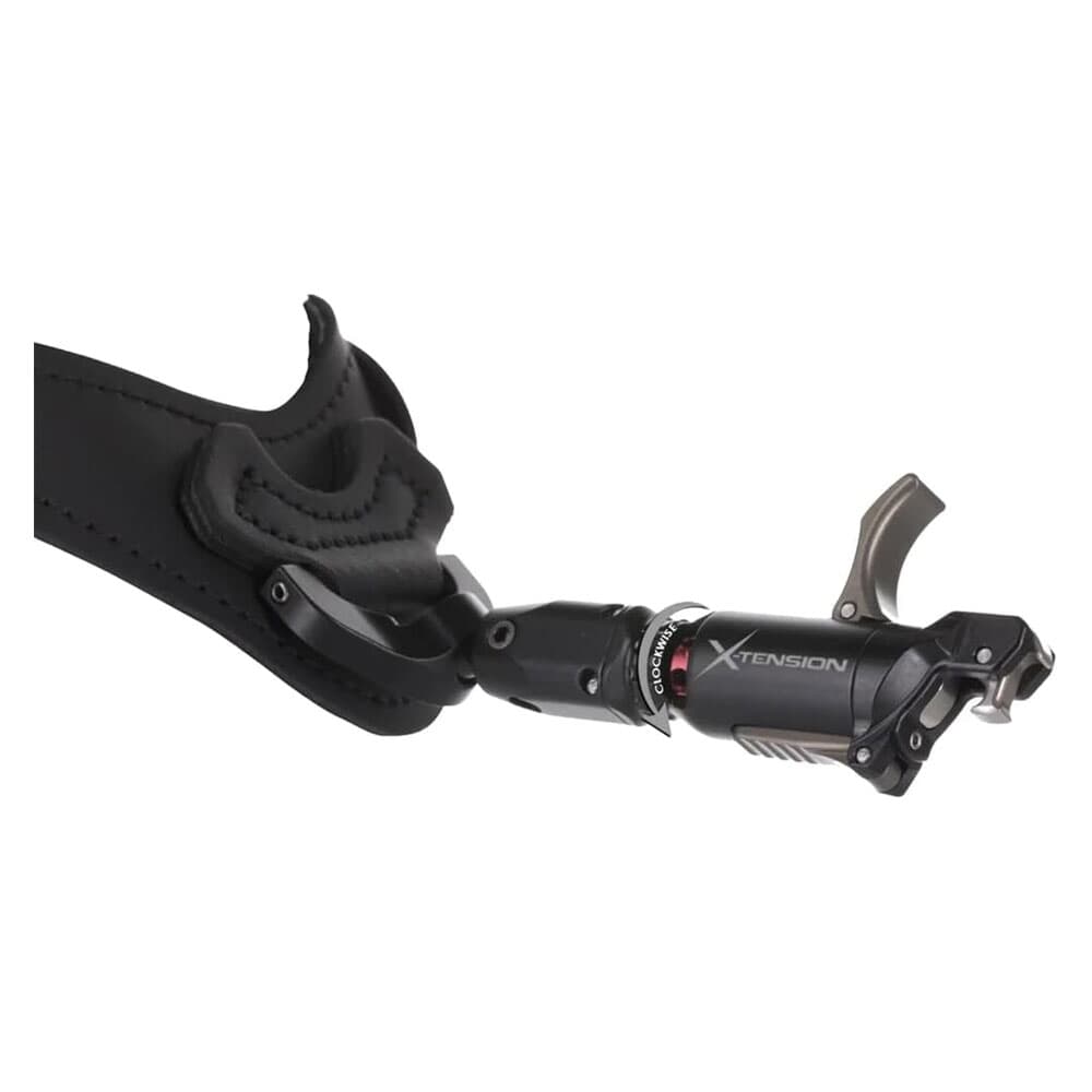 T.R.U. Ball Archery X-Tension R/T Relax Trigger Cinch Web Velcro Strap Black XLarge Release TRWV-BK-XL