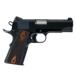 Turnbull 1911 Checker, BT, SS Bull Barrel, Kensight (Blue) Commander double diamond wood grips MPN TB-P3-C-B