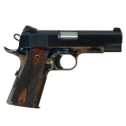 Turnbull 1911 Checker, BT, SS Bull Barrel, Kensight (Heritage) Commander double diamond wood grips MPN TB-P3-C-CC