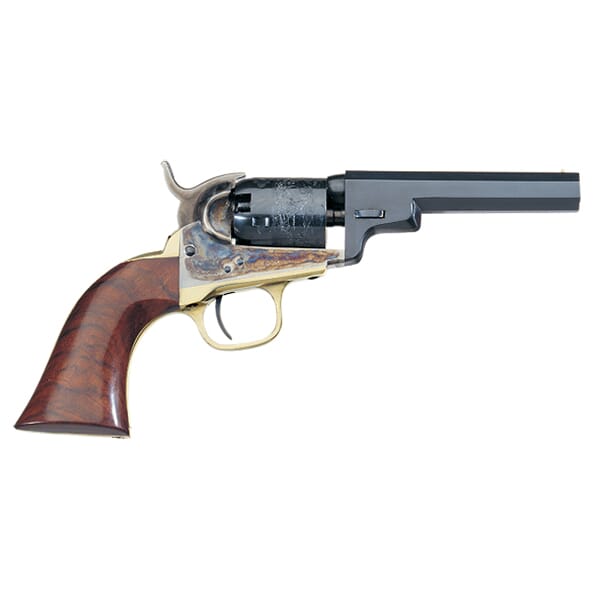 Uberti 1849 Wells Fargo .31 Cal 4" Bbl 5rd C/H Frame Brass B/S & T/G Black Powder Revolver 340380