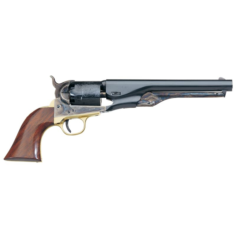 Uberti 1860 Army Brass .44 Cal 8&quot; Bbl 6rd C/H Frame Brass B/S &amp; T/G Black Powder Revolver 340480