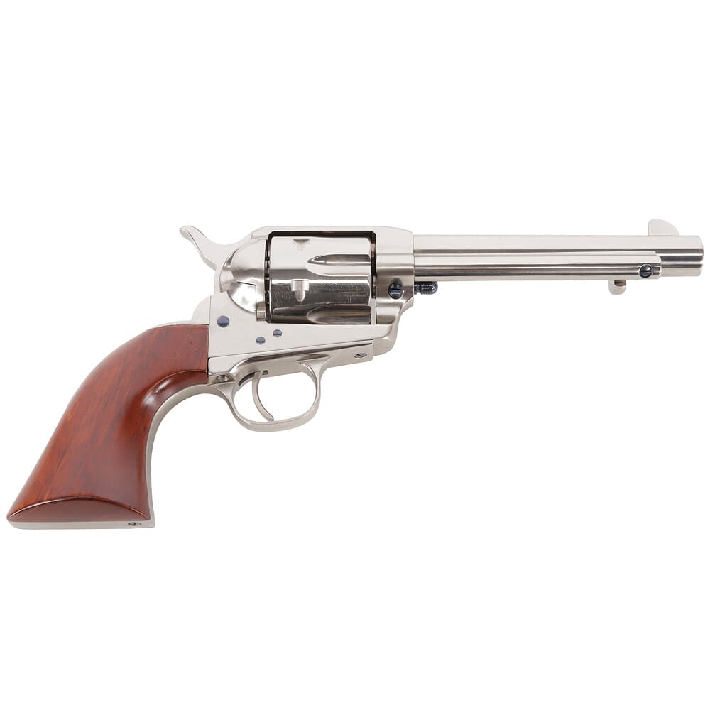 Uberti 1873 Cattleman Nickel .45 Colt 5.5&quot; Bbl F/N Plated Steel NM 6rd Revolver 344112