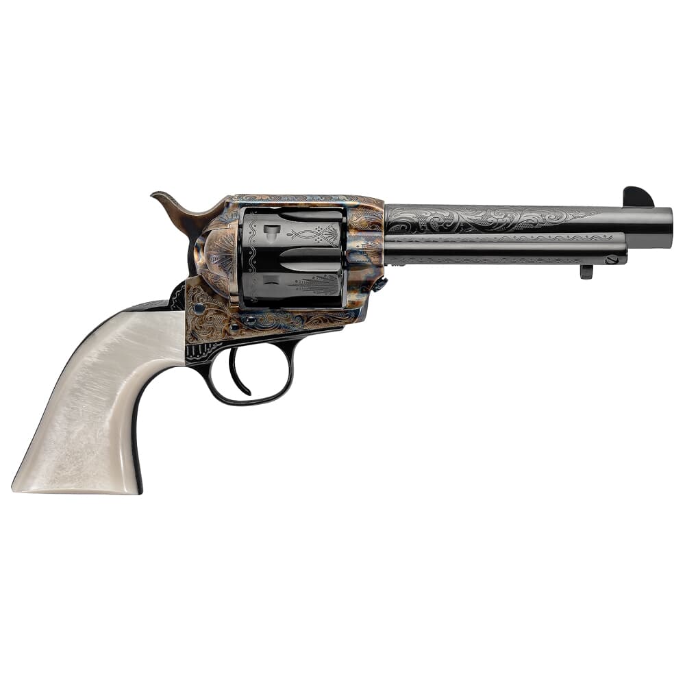 Uberti 1873 Single Action Cattleman NM Outlaws &amp; Lawmen &quot;Dalton&quot; .357 Mag 5.5&quot; Bbl Blued C/H Frame Revolver 356728