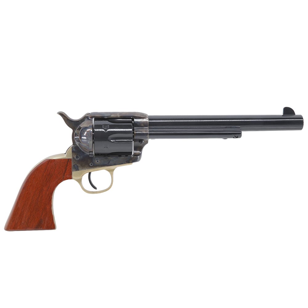 Uberti 1873 Cattleman II Brass .45 Colt 7.5" Bbl Ret Firing Pin C/H Frame Brass B/S & T/G 6rd Revolver 356450
