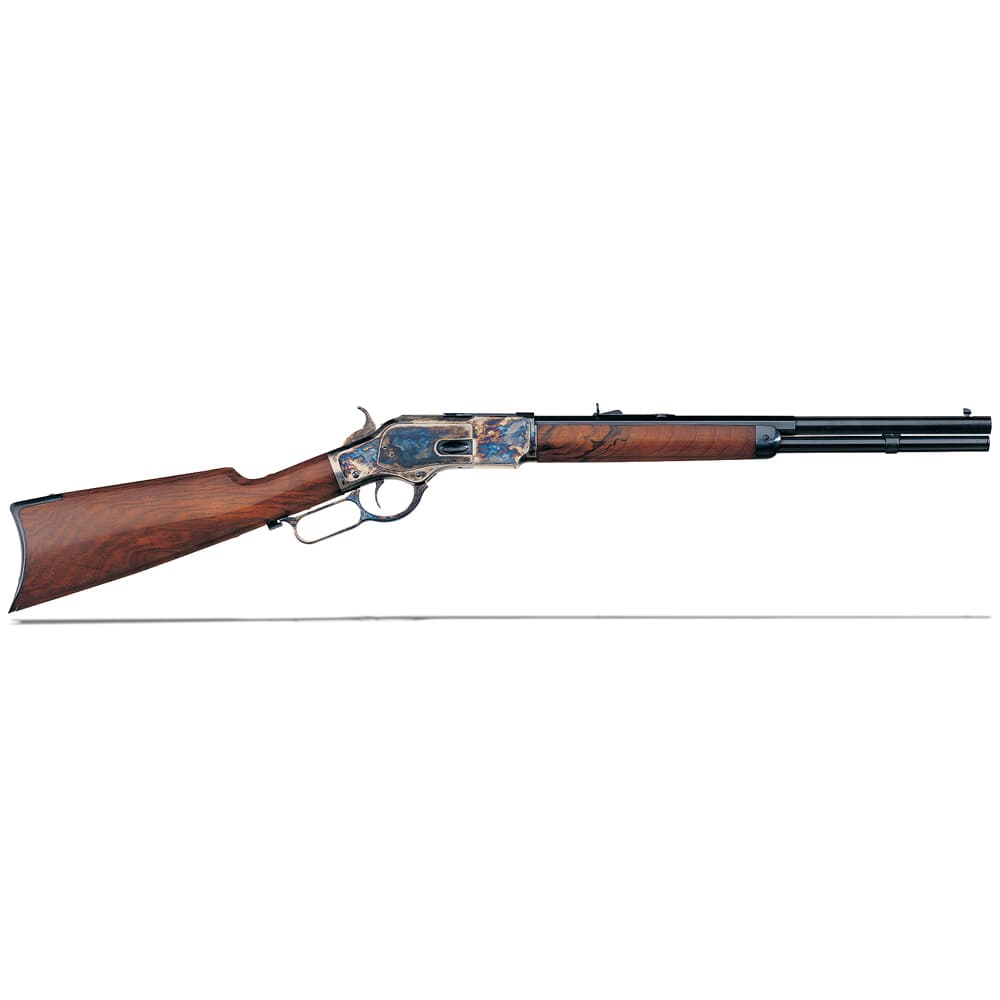 Uberti 1873 .357 Mag 18&quot; Bbl C/H Frame Buttplate &amp; Lever Half Octagonal Rifle 342445