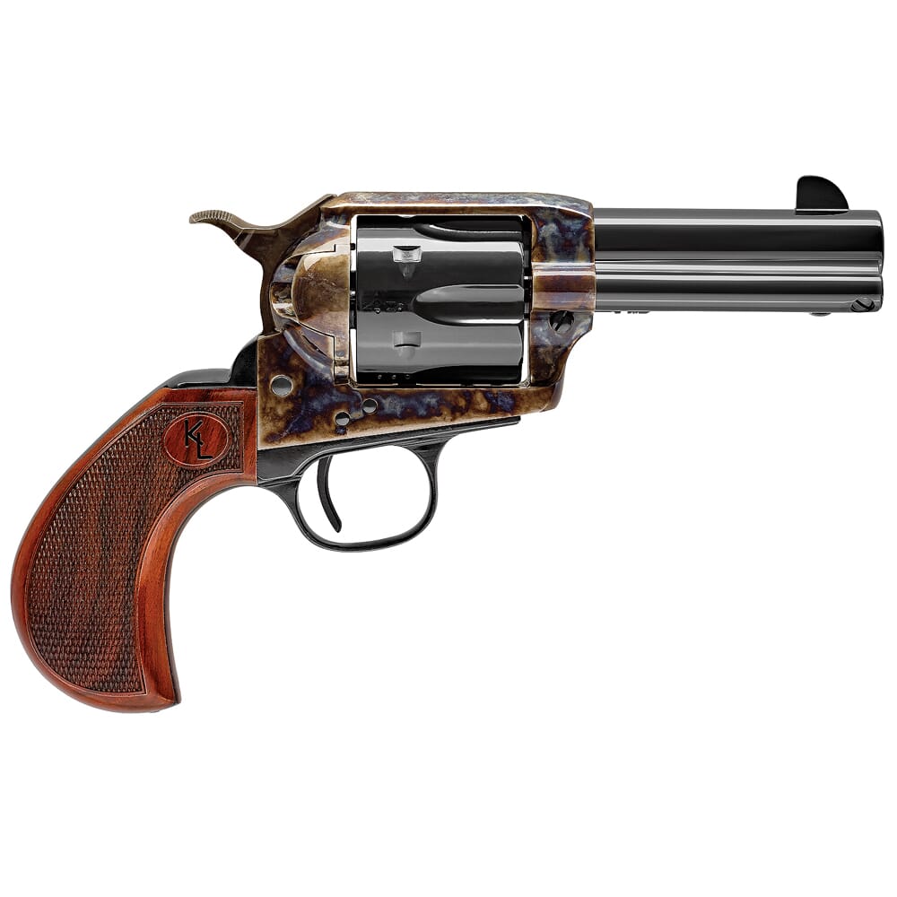 Uberti 1873 Cattleman Short Stroke CMS Kenda Lenseigne Pro .45 Colt 3.5" Bbl NM Steel Revolver 356801