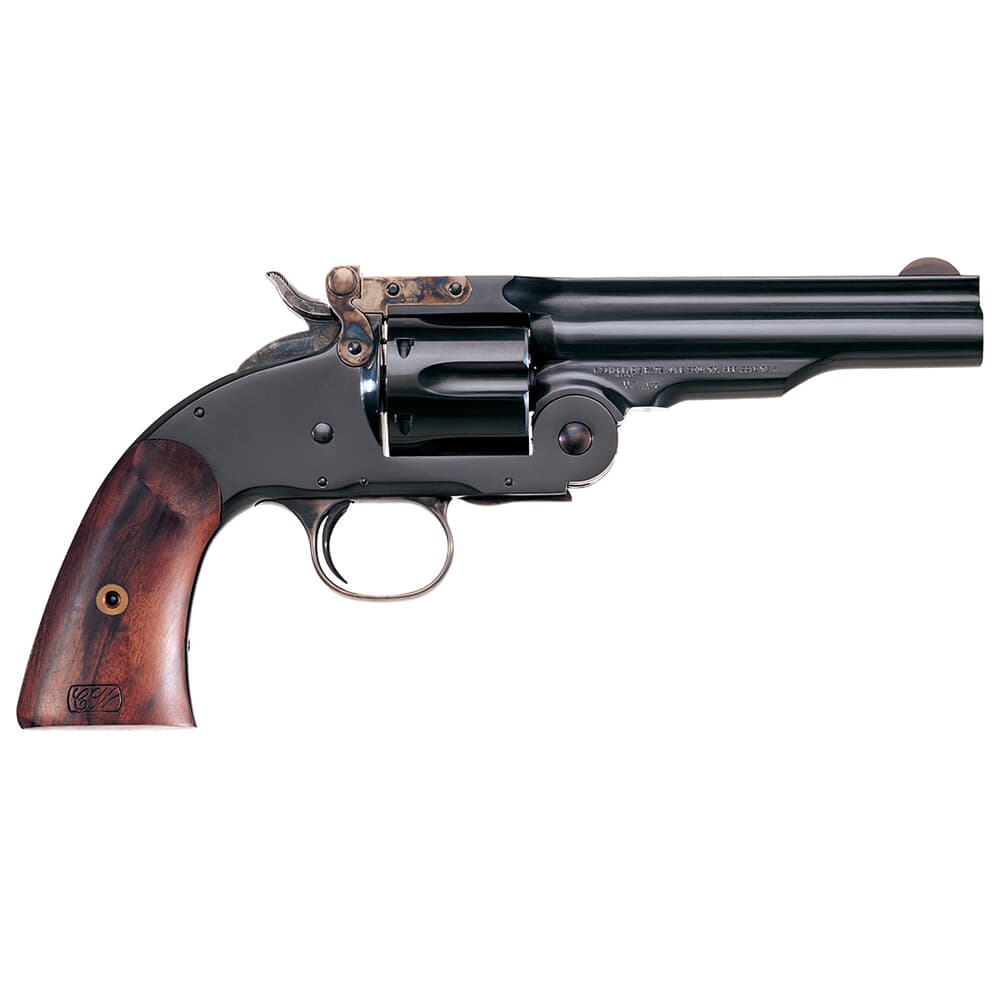 Uberti 1875 No. 3 Top Break .45 Colt 5&quot; Bbl Blue Steel Frame &amp; B/S C/H T/G Revolver 348550