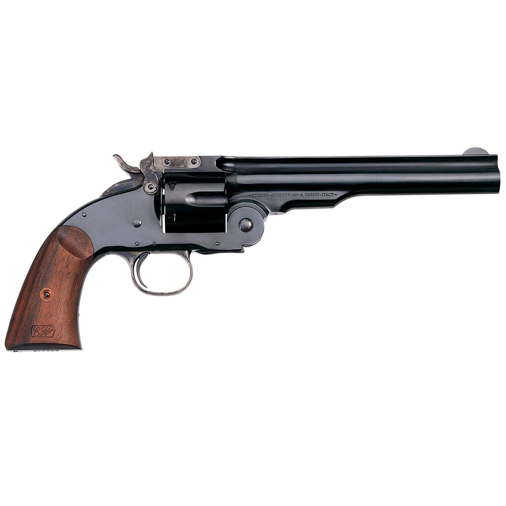 Uberti 1875 No. 3 Top Break .45 Colt 7" Bbl F/N Plated Steel Revolver 348572