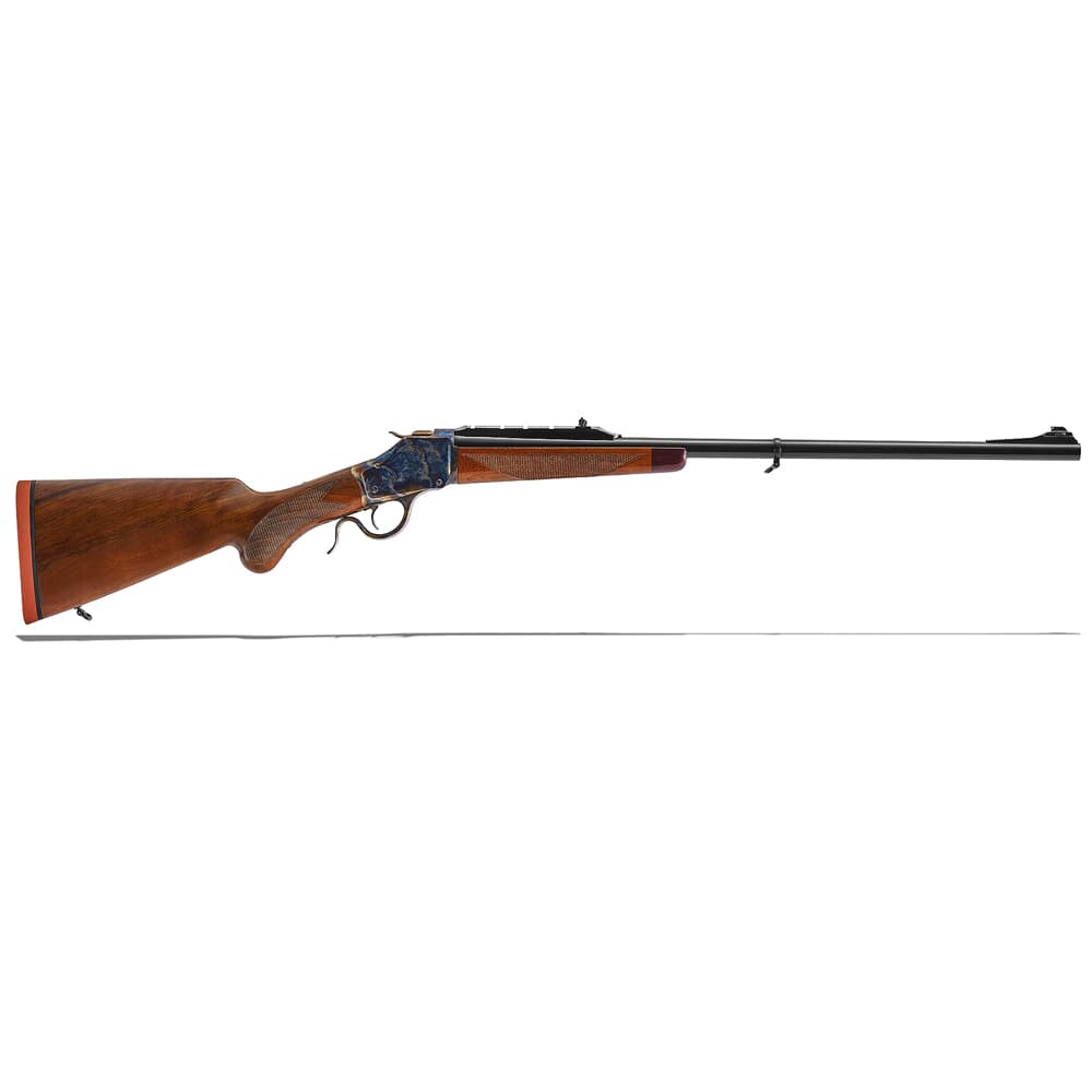 Uberti 1885 .303 British 24&quot; Bbl Blue Steel C/H Receiver Courteney Stalking Rifle 348751