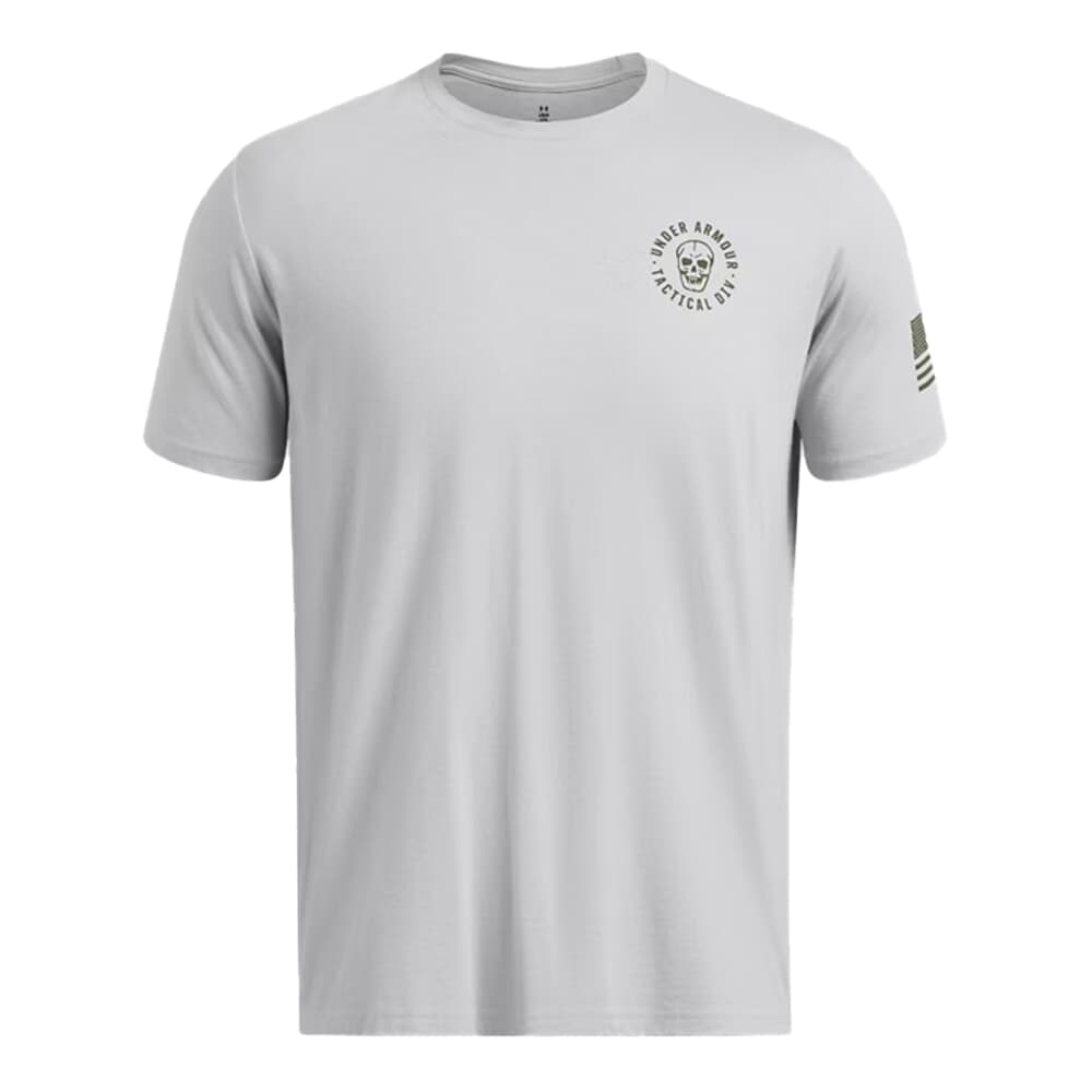 Under Armour Tactical Division Short Sleeve Shirt Mod Gray 1386724-011