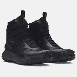 Under Armour Whitetail HOVR Dawn 2.0 Waterproof Boots Black/Jet Gray Size 9.5 3025573-002022