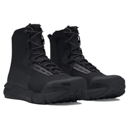 Under Armour Charged Valsetz Zip Boots Black Size 7.5 3027383-001017
