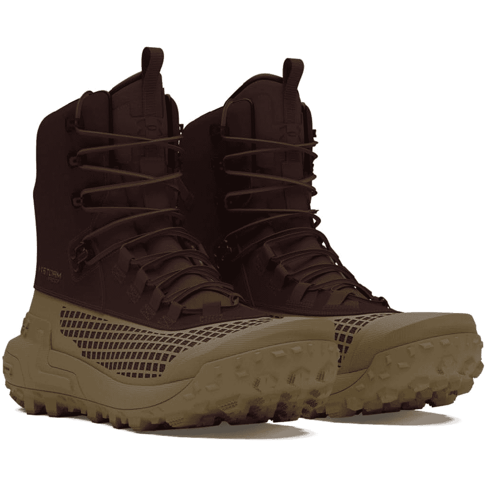 Under Armour HOVR Raider WP Boot Brown Obsidian Size 9 3027682-601007