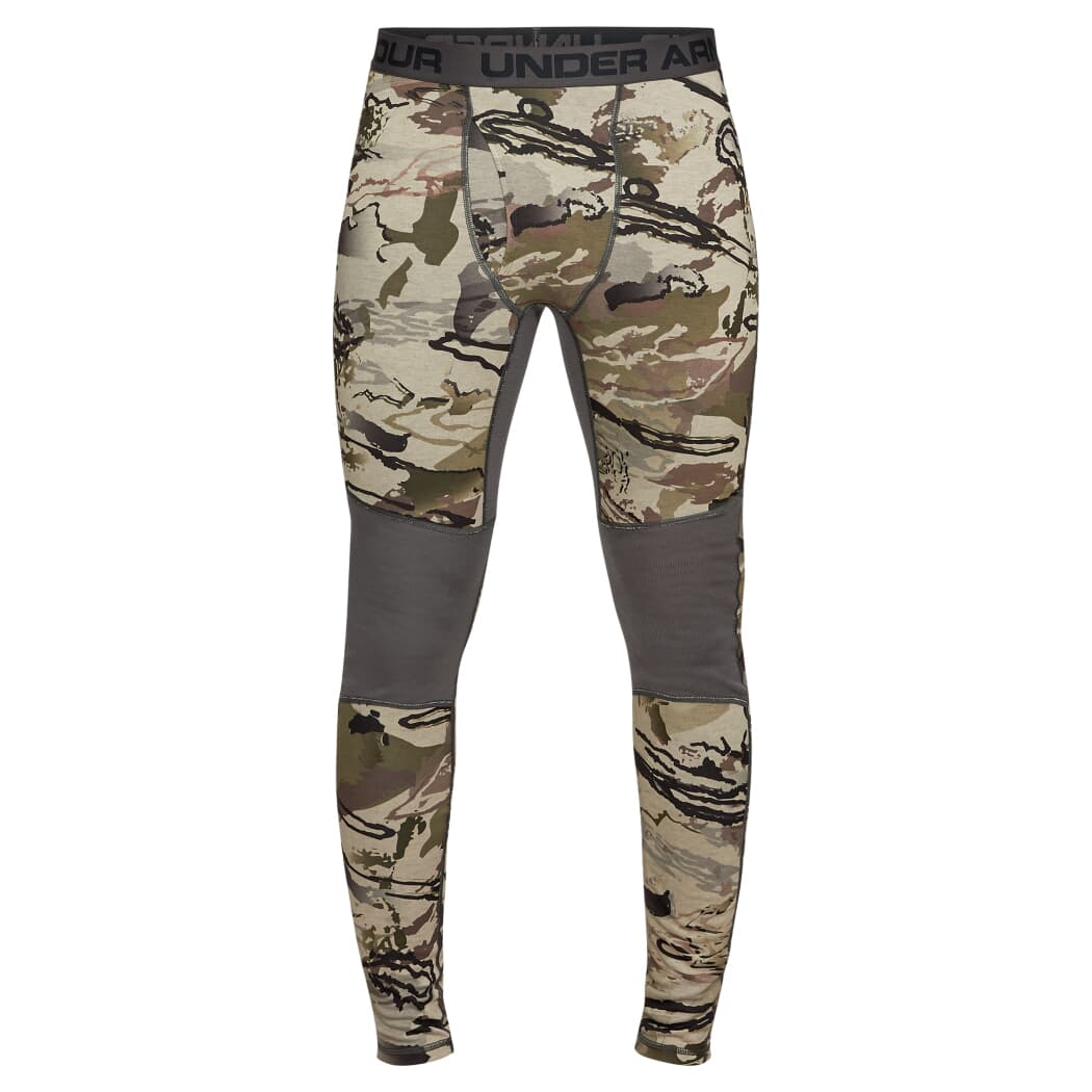 Under Armour RR Wool Base Legging UA Barren Camo/Blk LG 1297425-999003
