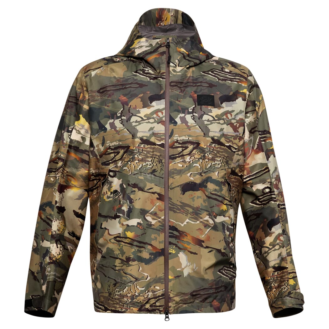 Under Armour Whitetail Gore Essential Hybrid Jacket UA Forest 2.0 Camo ...