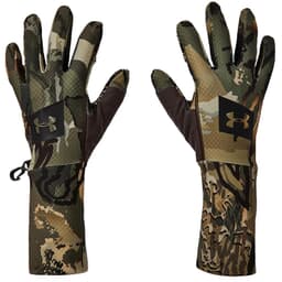 Under Armour Men's SC Hunt Glove Liner UA Forest 2.0 Camo/Tmbr/Blk XL 1318573-988004