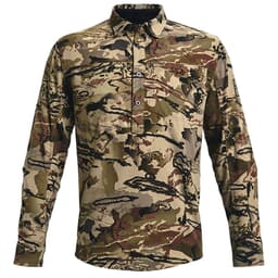 Under Armour Backwoods CH1 Henley Shirt UA Barren Camo/Blk XL 1356287-999005