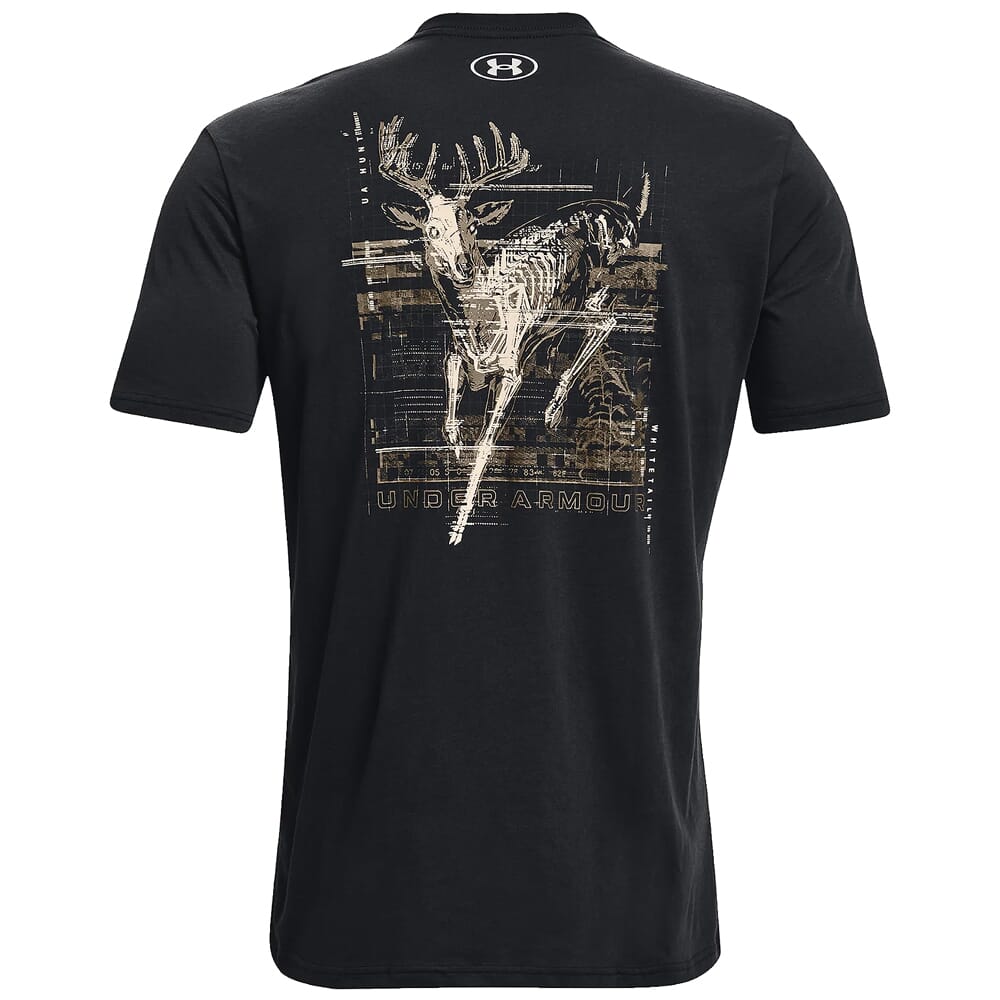 Under Armour Whitetail Skelmatic Short Sleeve Tee Black/Summit White