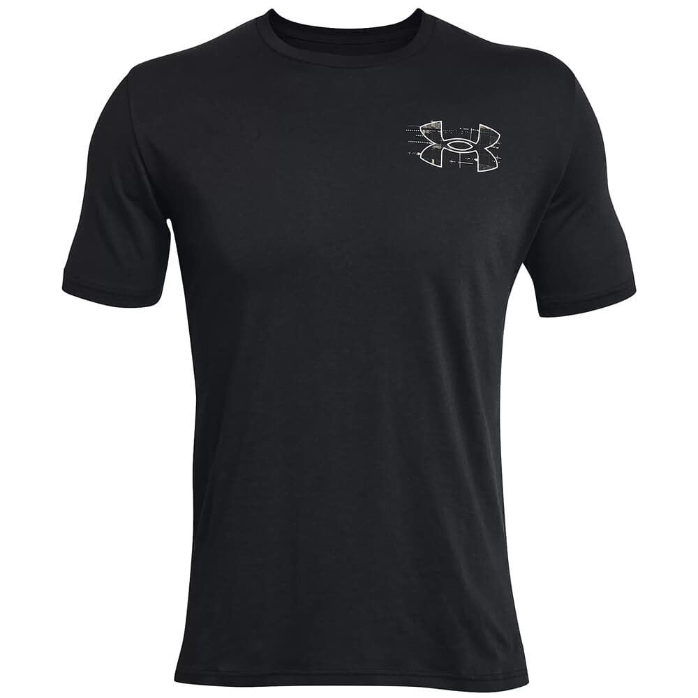 Under Armour Whitetail Skelmatic Short Sleeve Tee Black/Summit White LG 1357924-002005
