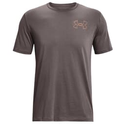 Under Armour Whitetail Skelmatic Short Sleeve Tee Fresh Clay/Panic Orange MD 1357924-176006