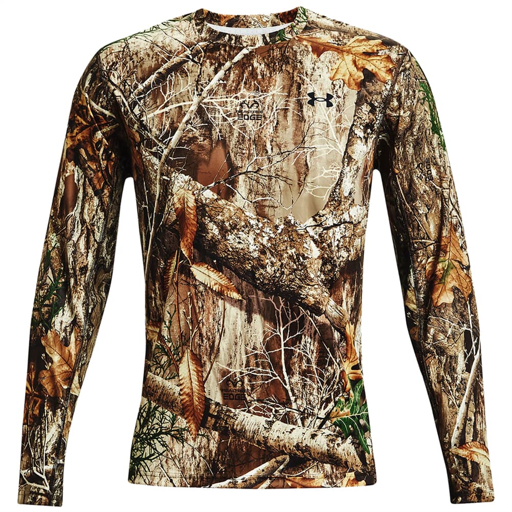 Under Armour Iso-Chill Brush Line LS Shirt RT Edge/Blk XS 1361308-991006