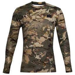 Under Armour Whitetail Iso-Chill Brush Line Long Sleeve Tee UA Forest All Season Camo/Black 3XL 1361308-994001