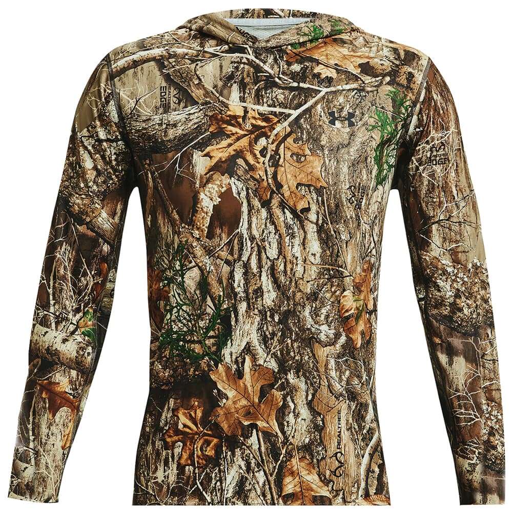 Under Armour Iso-Chill Brush Line Hoodie RT Edge/Blk 3XL 1361309-991001