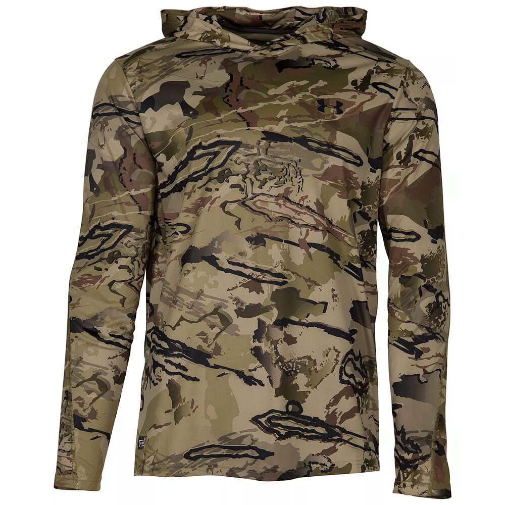 Under Armour Whitetail Iso-Chill Brush Line Hoodie UA Barren Camo/Black 1361309-999