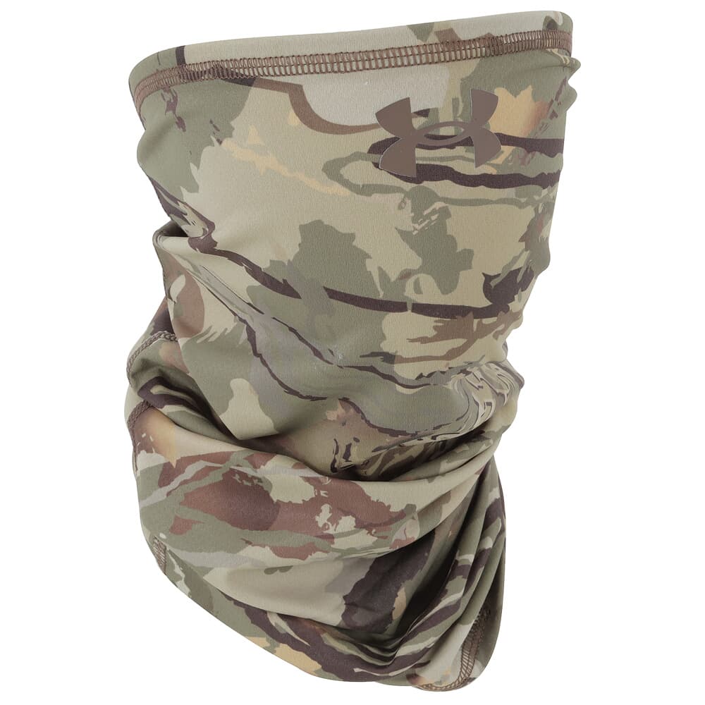 Under Armour Whitetail Isochill Brushline Gaiter UA Forest All Season Camo/White/Timber OSFA 1365157-994001