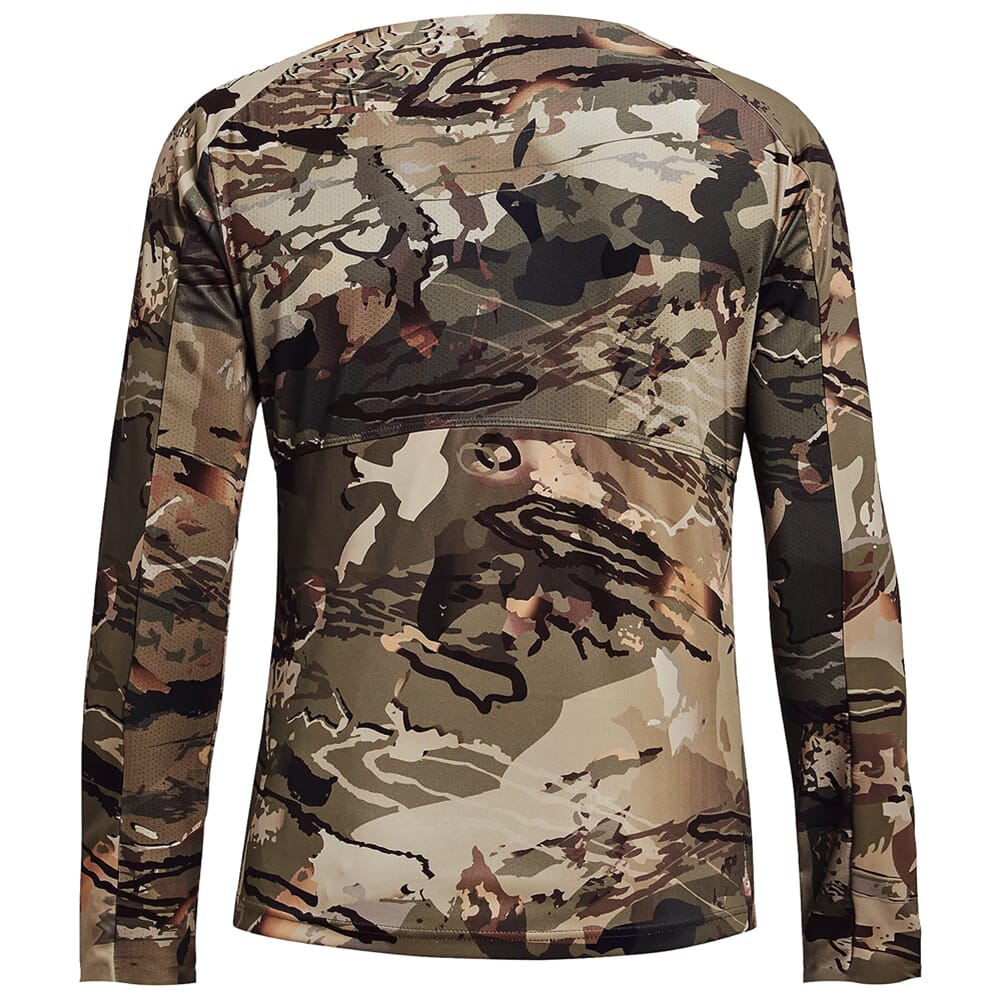Under Armour Women's Iso-Chill Brushline LS Shirt UA Forest AS Camo/Blk ...