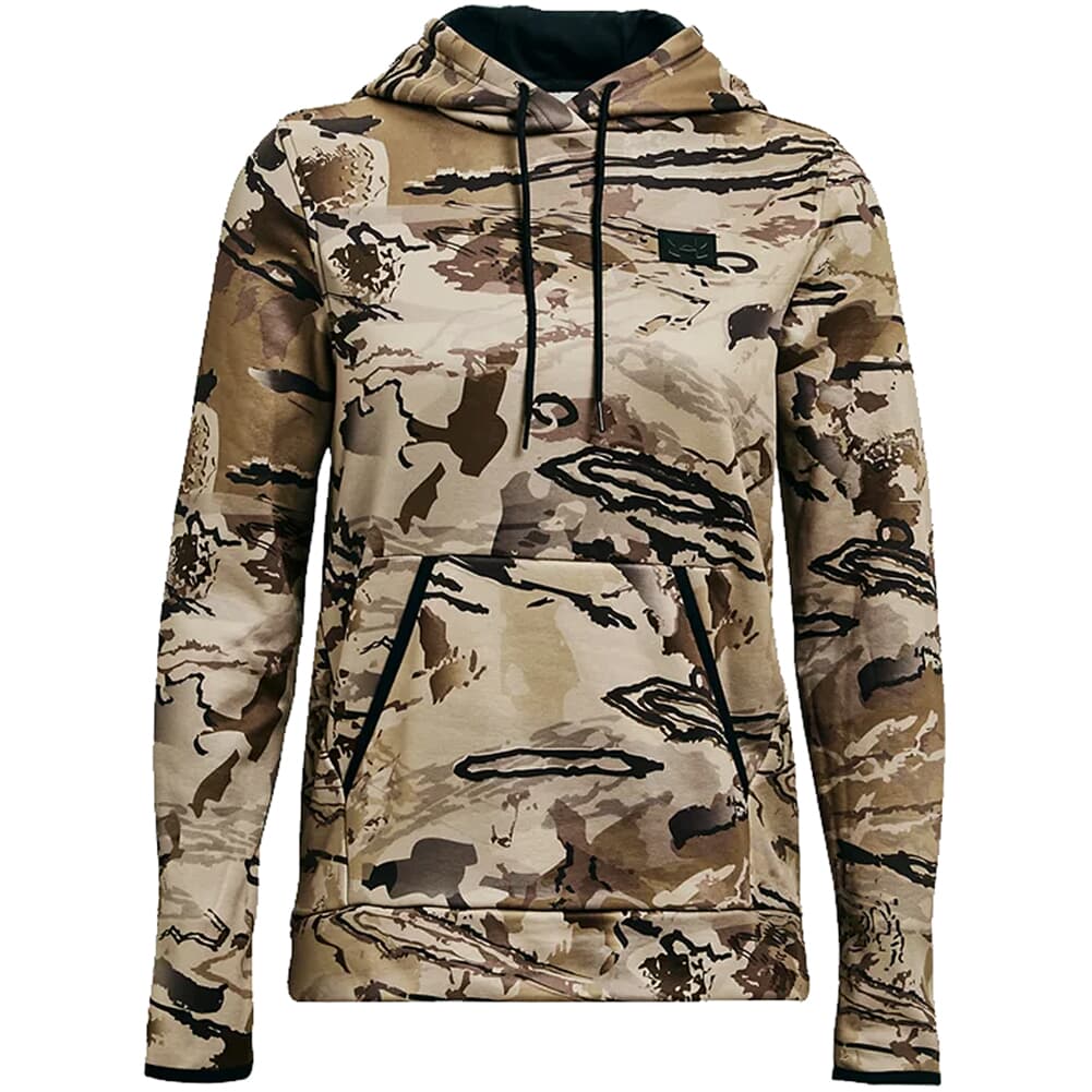 Under Armour Women's Camo AF Hoodie UA Barren Camo/Blk/Blk MD 1365598-999002