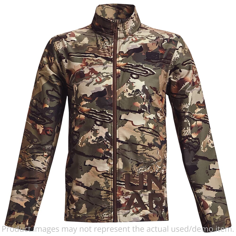 USED Under Armour Hardwoods Graphic Jacket UA Barren Camo/Black XL 1365606-999005 - Like New - No Sale Tags USED10498