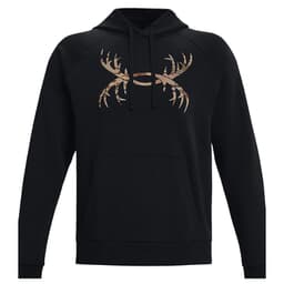 Under Armour Rival Fleece Antler Hoodie Black/UA Barren Camo MD 1365679-001003