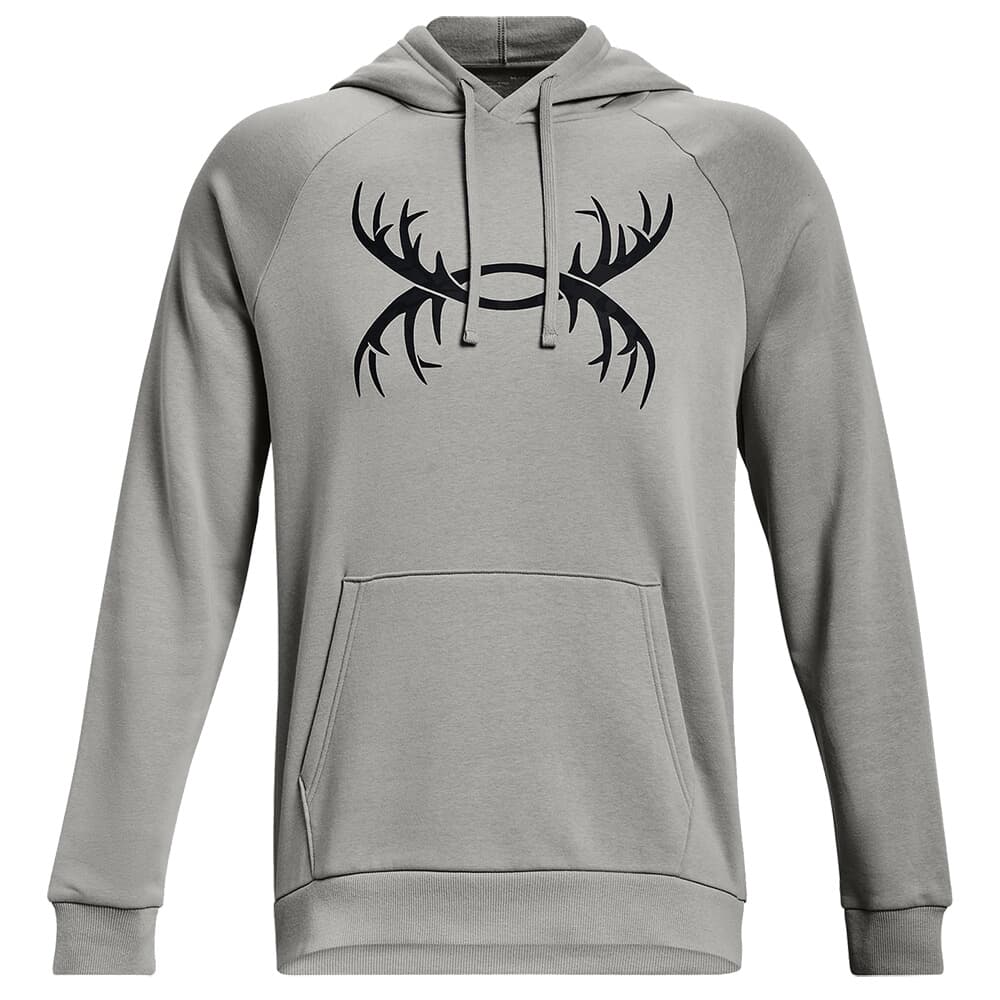 Under Armour Rival Fleece Antler Hoodie Tin/UA Blackout Camo MD 1365679-558006