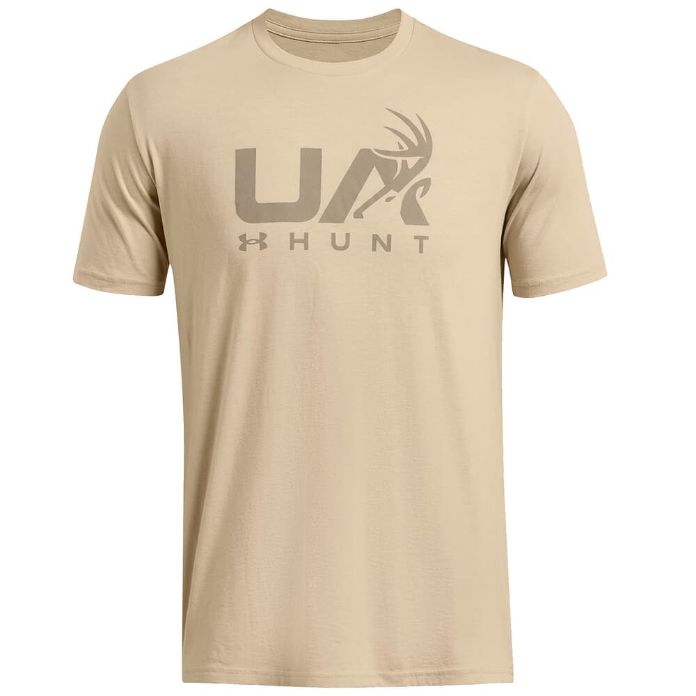Under Armour Antler Hunt Icon SS Tee Khaki Base 1366014-289